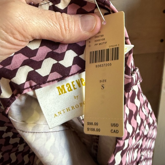 NWT Maeve By Anthropologie Collette Mini Skirt - Picture 7 of 7